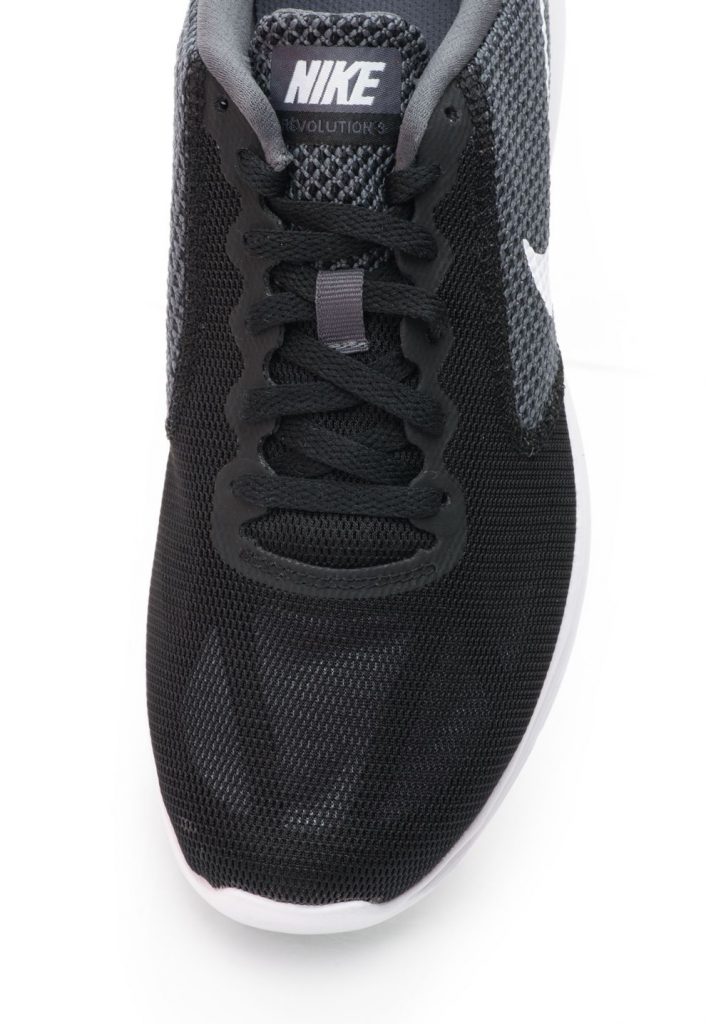 Nike, Спортни обувки Revolution 3, Черен/Сив, 9
