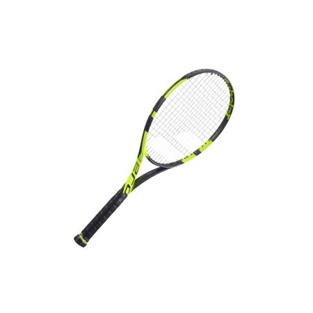 Тенис ракета Babolat Pure Aero Team, Черна/Жълта, 1, Ненаплетена
