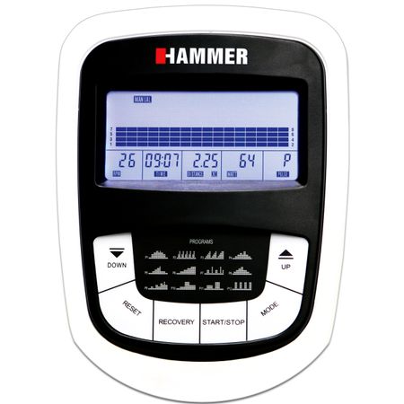 Велоергометър Hammer Comfort XTR, Хоризонтален