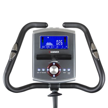 Велоергометър Hammer Ergo-Motion BT, Маховик 8 кг