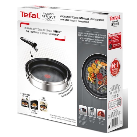 Комплект 2 тигана + Дръжка Tefal Ingenio Reserve Collection