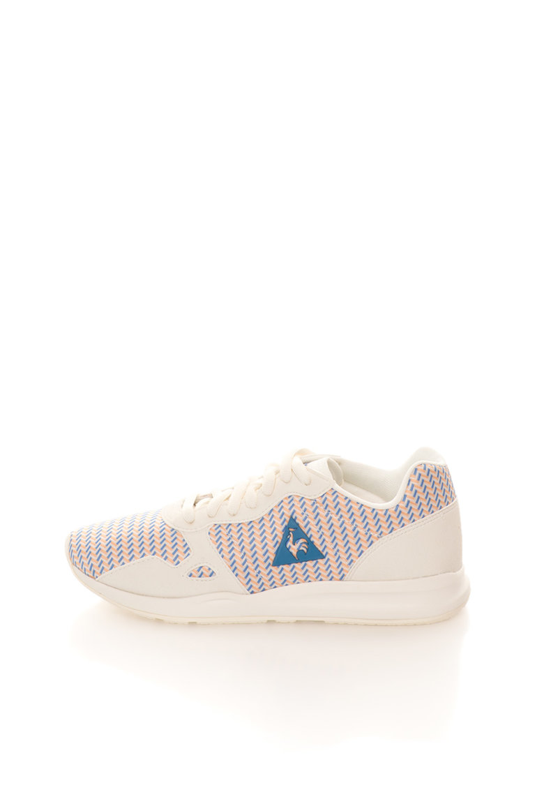 Le Coq Sportif Бели спортни обувки R600 Geo от жакард