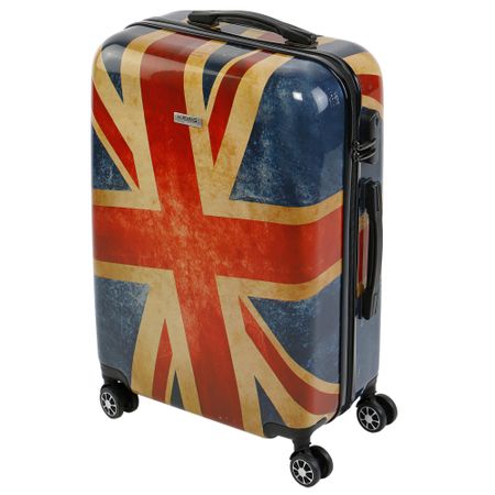 Куфар KRING Union Jack, ABS+PC, 55 см, Blue