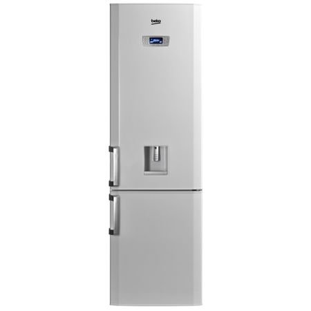 Хладилник с фризер Beko DBK 386 WDR+, 325 л, Клас A+, H 201 см, Диспенсър за вода, Бял