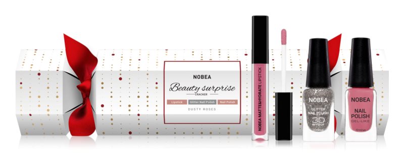 NOBEA Beauty Surprise Christmas Cracker Nude козметичен комплект за жени