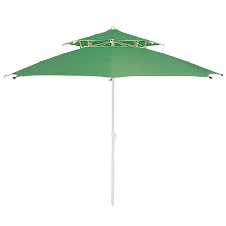 Плажен чадър Kring, 2.2 м, Зелен