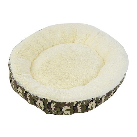 Легло за кучета и котки Mellow Camo Round, 50x11 см