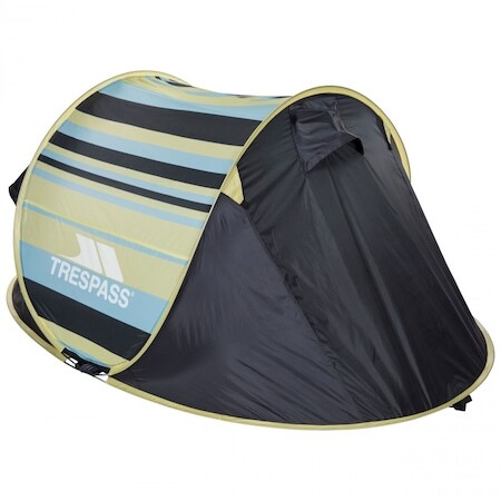 Палатка Trespass Swift 2 Pop-up, Lemongrass stripe, 245x145x100 см