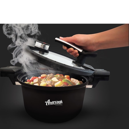 Тенджера под налягане Amercook, 5 л, Индукция