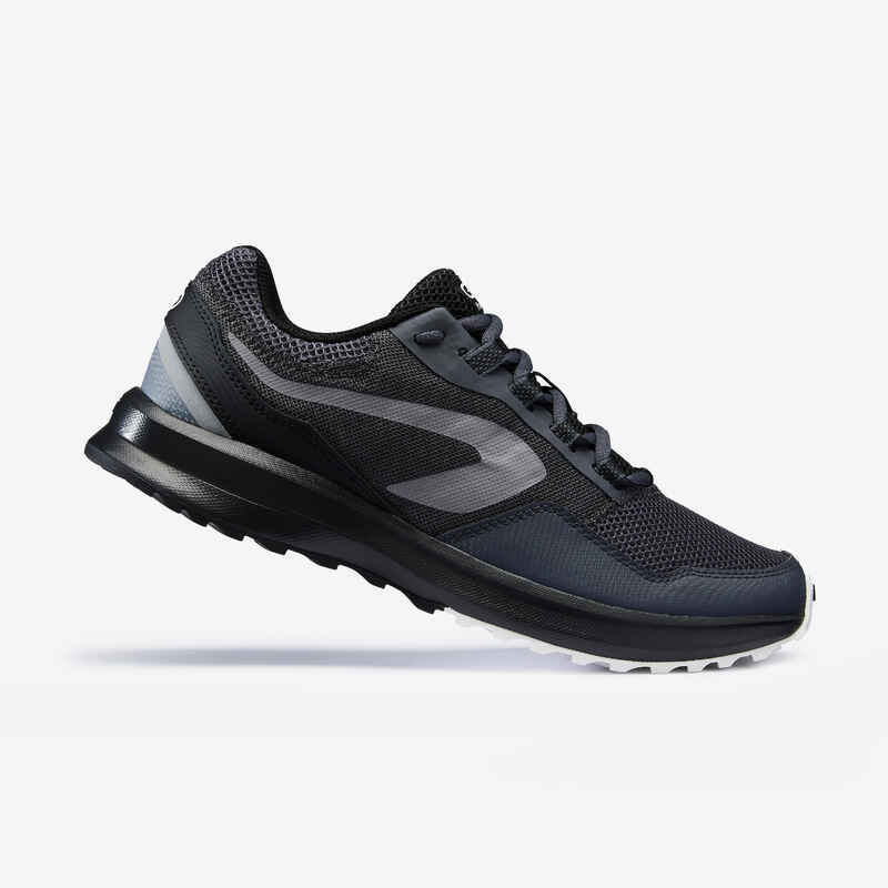 KALENJI Мъжки обувки за бягане active grip, черно/сиво